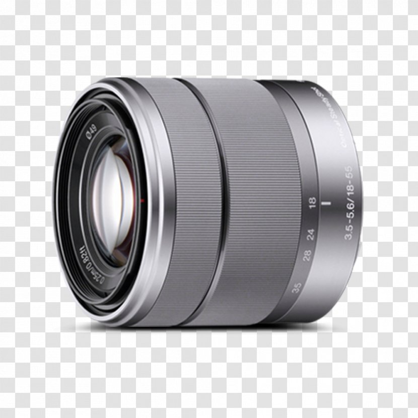 Sony E-mount α Canon EF-S 18–55mm Lens Camera Transparent PNG