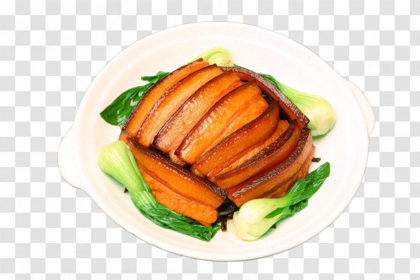 Chinese Cuisine Sichuan Dish Curing Steaming - Steamed Bacon Transparent PNG