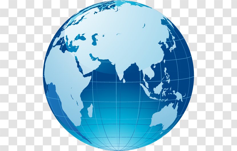 World Map Globe South-up Orientation - Earth Transparent PNG