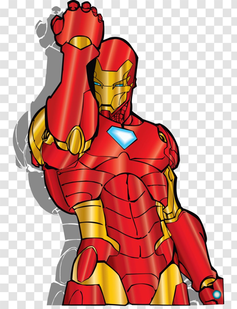 The Iron Man Clip Art - Muscle - Ironman Transparent PNG
