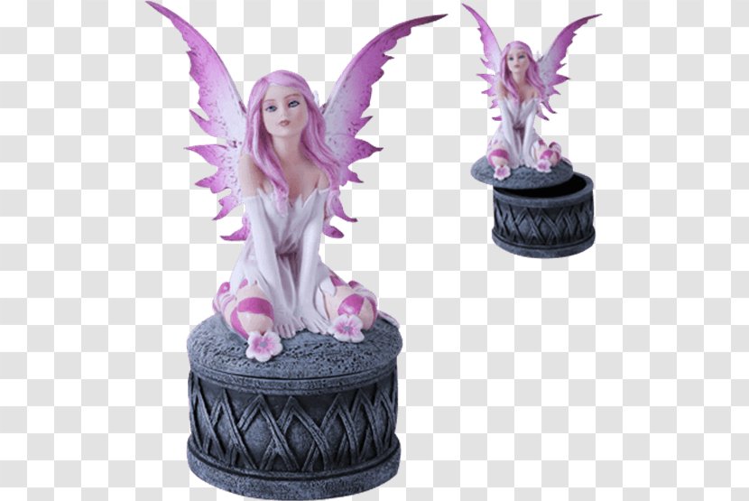 Figurine Box Sculpture Fairy Casket - Heart Transparent PNG