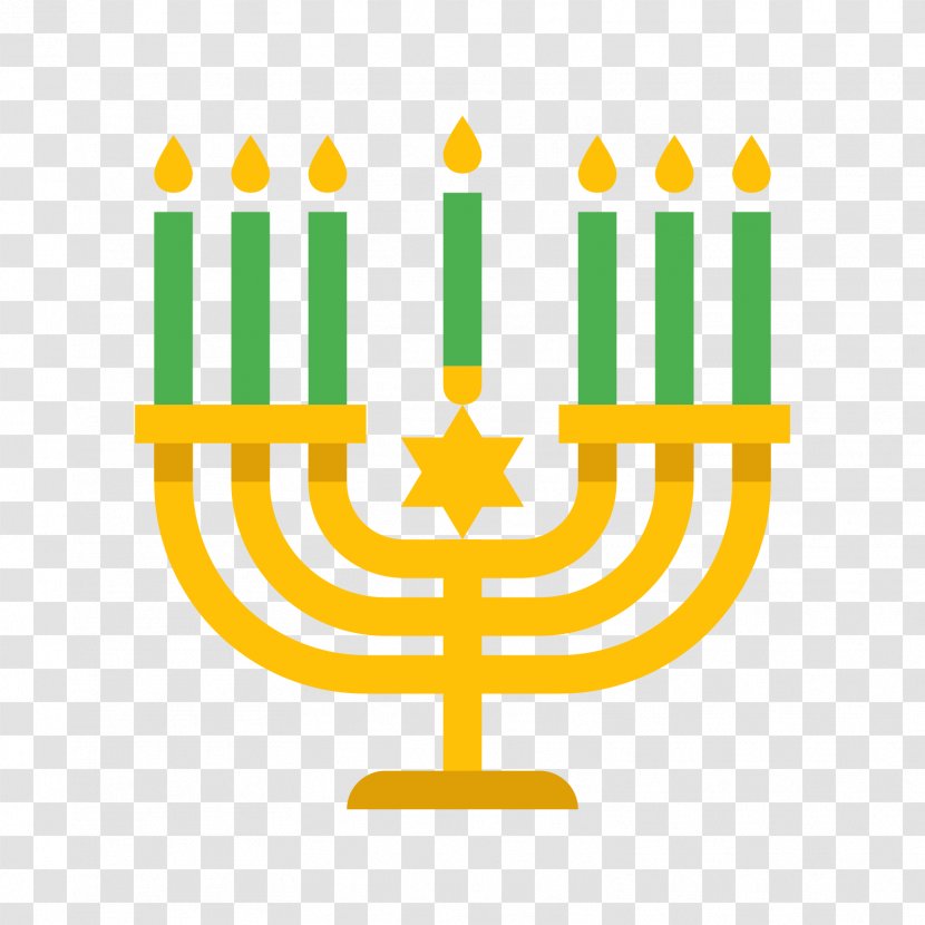 Menorah Hanukkah Judaism Clip Art - Candle - Haunukah Vector Transparent PNG