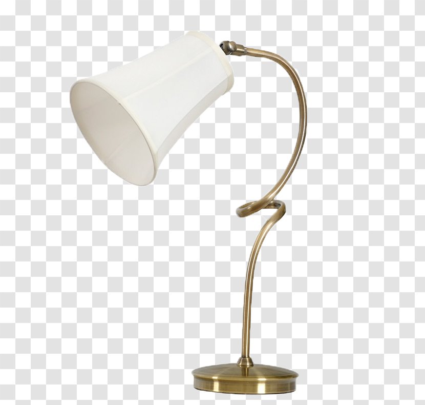 Brass Electric Light - Lighting - Table Lamp Transparent PNG