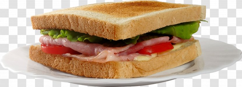Hamburger Butterbrot Bacon Sandwich - Food - Image Transparent PNG