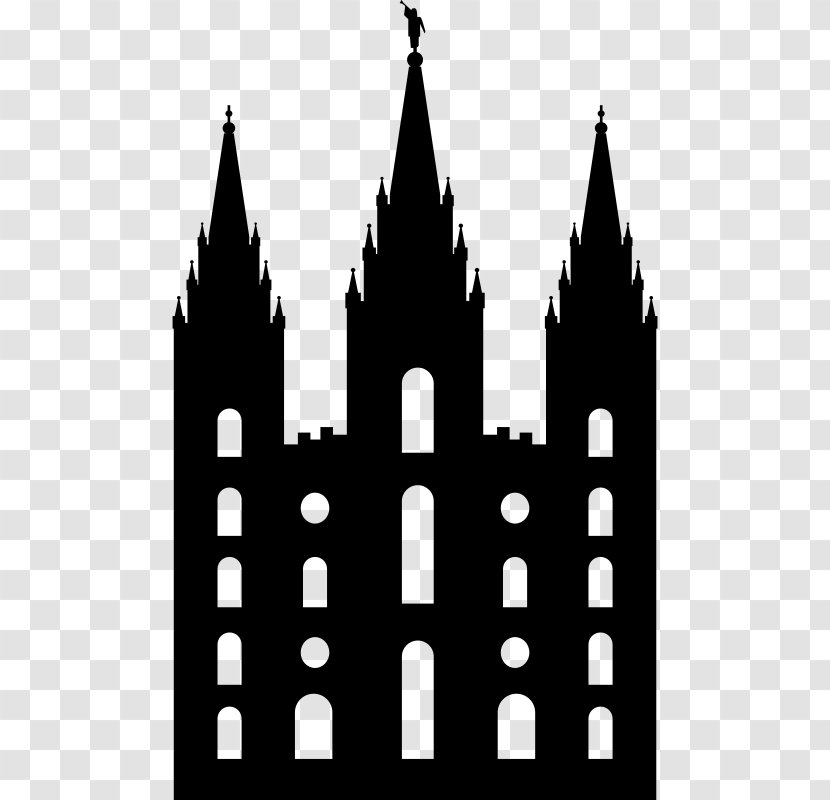 Salt Lake Temple Portland Oregon Latter Day Saints Birmingham Alabama - Church Improvements Cliparts Transparent PNG