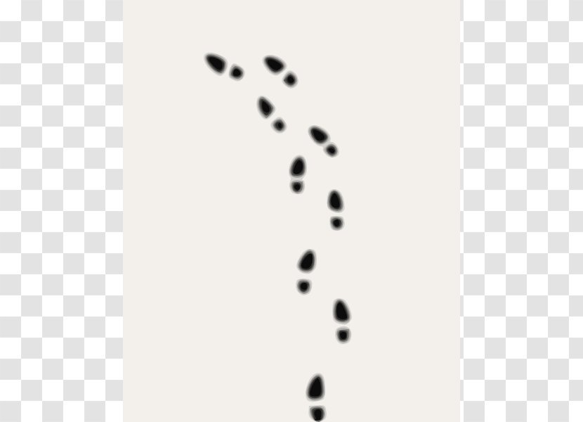 Footprint Animal Track Clip Art - Walking Cliparts Transparent PNG