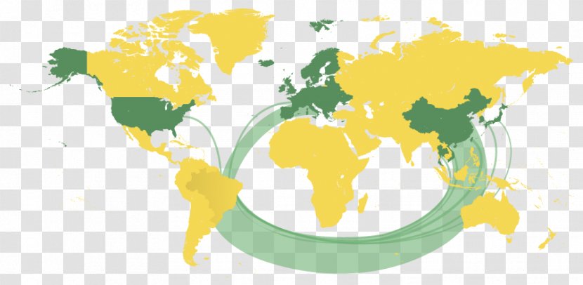 World Map - Royaltyfree Transparent PNG