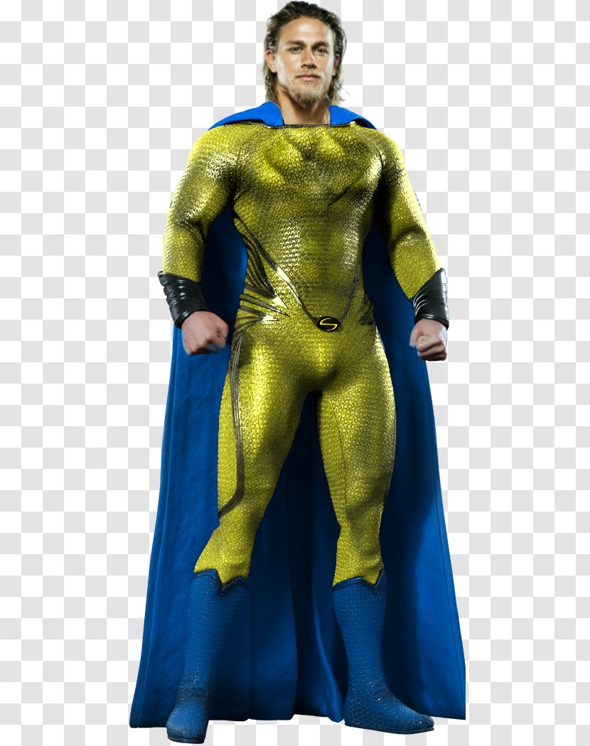 Charlie Hunnam Costume Design Superhero Transparent PNG