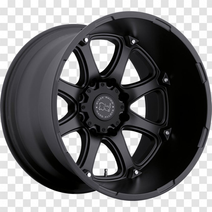 Black Rhinoceros Wheel Rim Car Transparent PNG