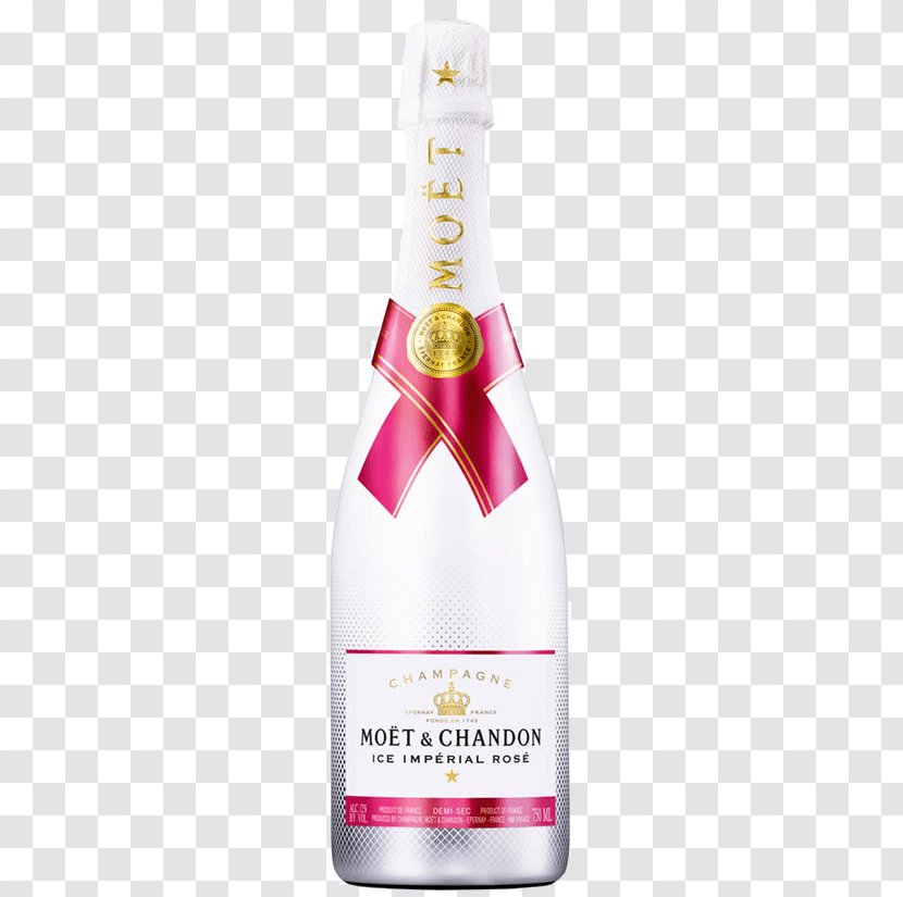 Moët & Chandon Champagne Rosé Sparkling Wine - Mo%c3%abt - Ice Grapes Transparent PNG