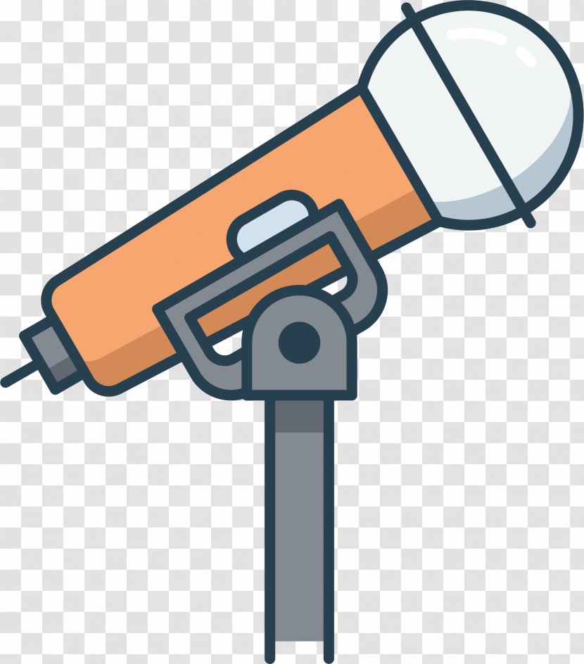 Microphone Cartoon Animation Icon Transparent PNG