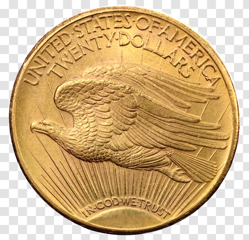 Coin Gold 1933 Double Eagle - Medal Transparent PNG