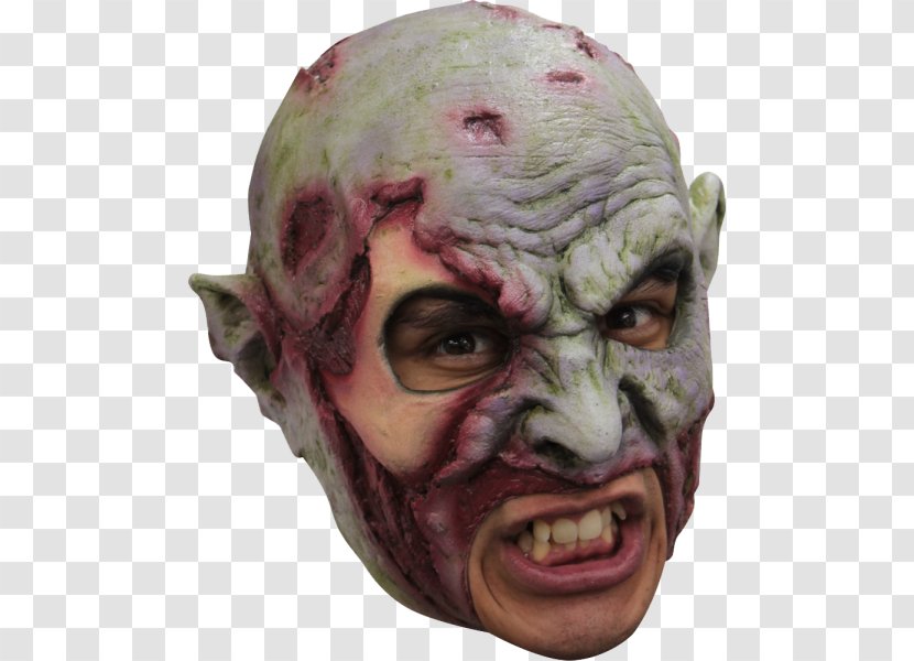 Mask Halloween Costume The Walking Dead - Heart Transparent PNG