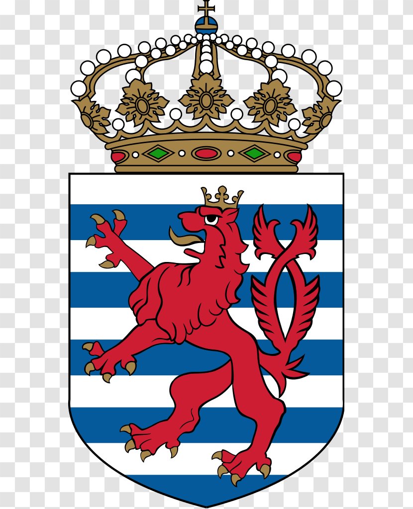 Luxembourg City Coat Of Arms Grand Duchy Ducal Family - Lithuania Transparent PNG