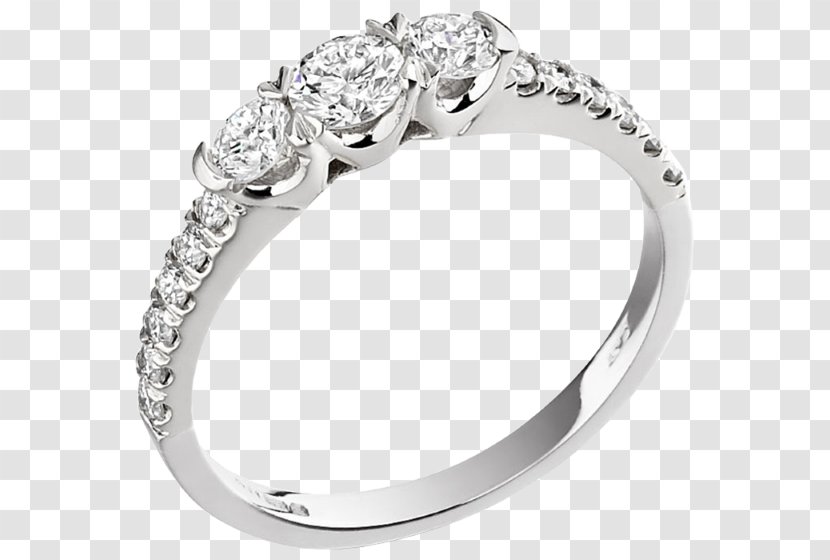 Wedding Ring Engagement Diamond Brilliant - Gold Transparent PNG