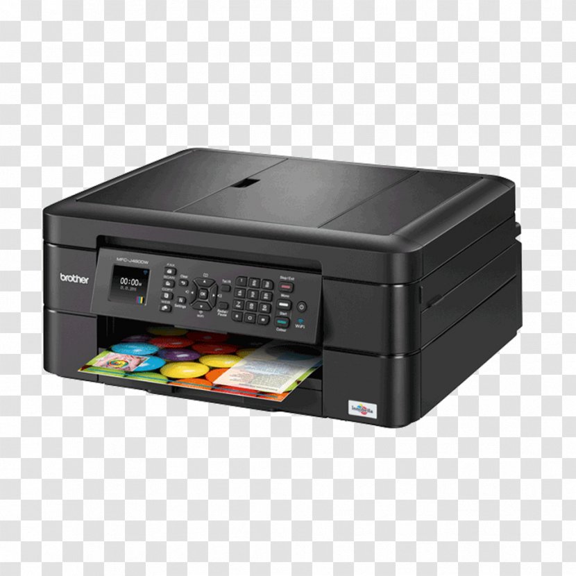 Inkjet Printing Multi-function Printer Brother Industries Ink Cartridge - Multifunction Transparent PNG