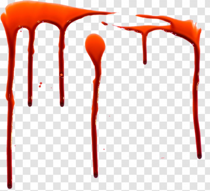 Clip Art - Orange - Blood Transparent PNG