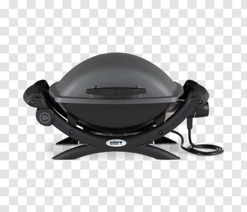 Barbecue Weber Q 1400 Dark Grey Weber-Stephen Products Electric 2400 300 Transparent PNG