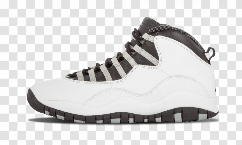 Air Jordan 10 Retro Men's Shoe - Silhouette - Grey Nike Force Sports ShoesRetro Jordans Transparent PNG