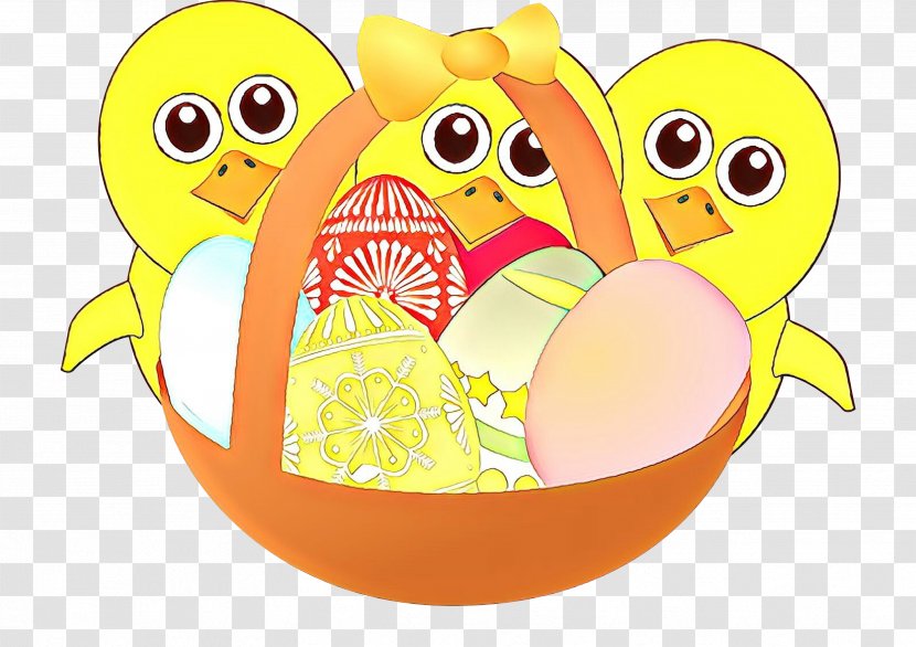 Easter Egg Clip Art Bunny - Yellow - Cartoon Transparent PNG