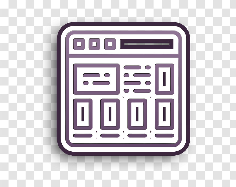User Interface Vol 3 Icon User Interface Icon Tiles Icon Transparent PNG