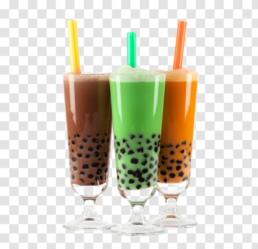 The Hub 7 Bubble Tea Milkshake Soft Drink - Pearl Milk Transparent PNG