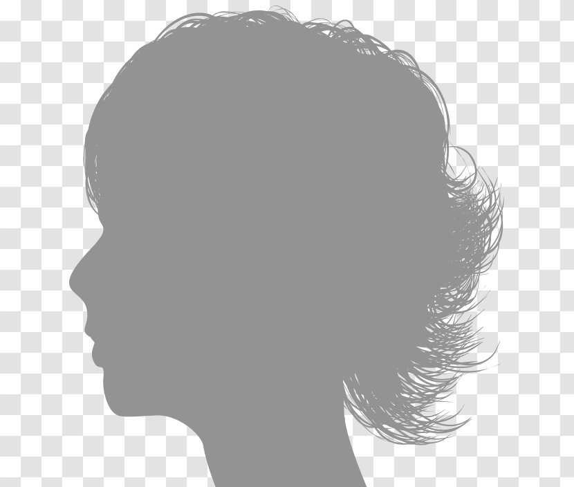 Nose Facial Hair Portrait Cheek Chin - Monochrome Transparent PNG