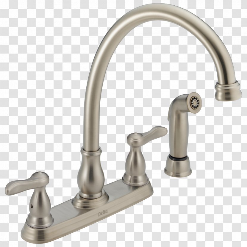 Tap Kitchen Moen Sink Bronze - Brass - Faucet Transparent PNG
