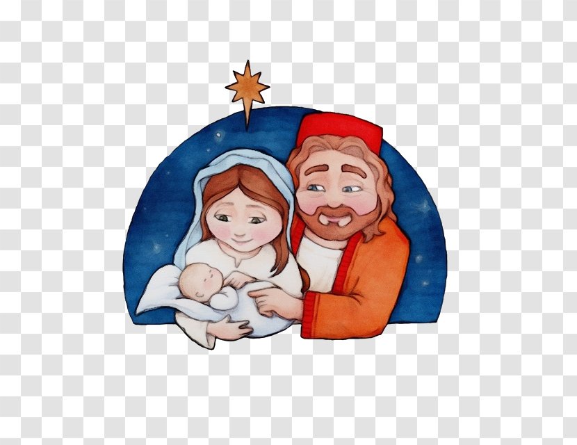 Santa Claus Cartoon - Nativity Scene - Child Transparent PNG