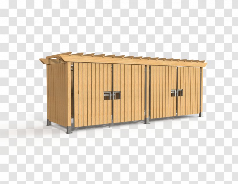 Rubbish Bins & Waste Paper Baskets Furniture Lumber Plywood Container - Shed - Landmark Building Material Transparent PNG