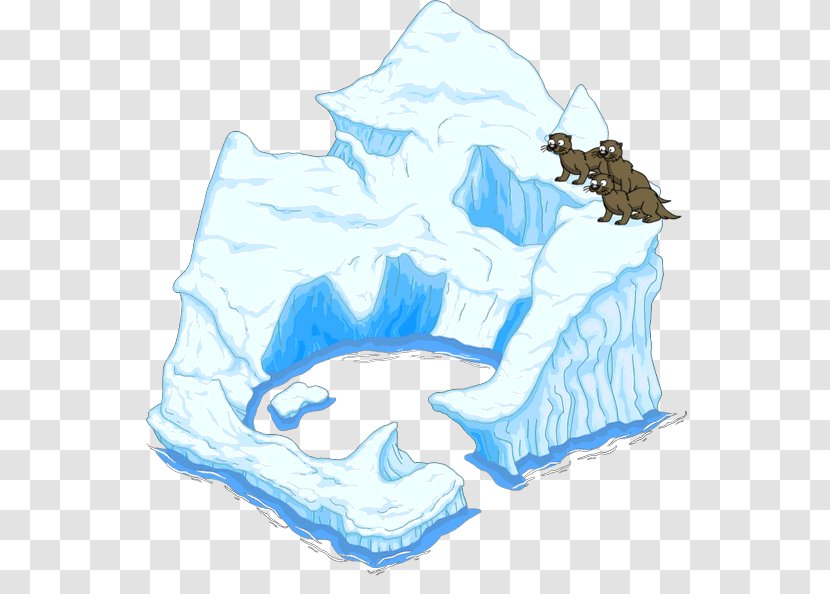 The Simpsons: Tapped Out Icebergs Mr. Burns Animation - Iceberg Transparent PNG