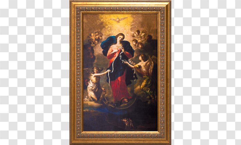Mary Untier Of Knots Marian Devotions Novena Prayer Holy Card - Frame Transparent PNG