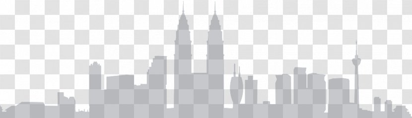 Petronas Towers Kuala Lumpur Tower Drawing - Malaysia - Design Transparent PNG