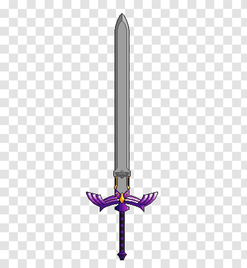 Sword Angle Purple - Master Cartoon Transparent PNG