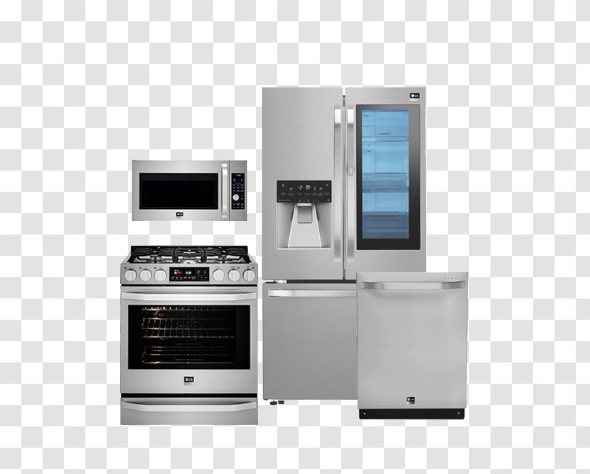 LG Electronics Home Appliance Cooking Ranges Refrigerator Microwave Ovens - Kitchen Appliances Transparent PNG