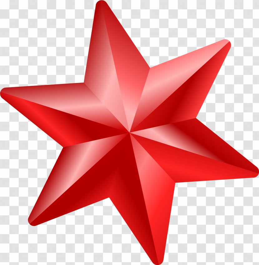 Download Red - Symmetry - Star Transparent PNG