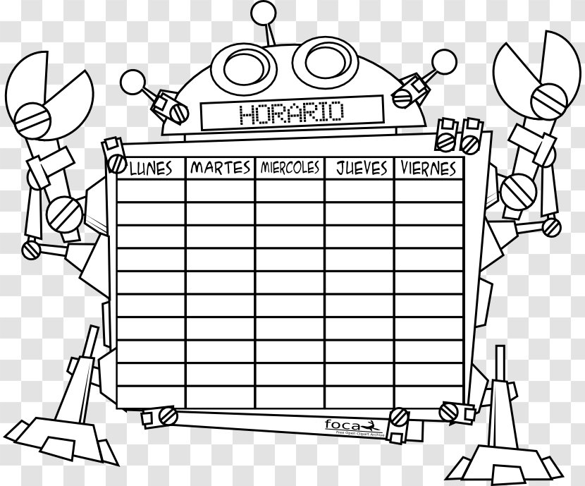 School Schedule Drawing Paper Class - Frame - Lengua Transparent PNG