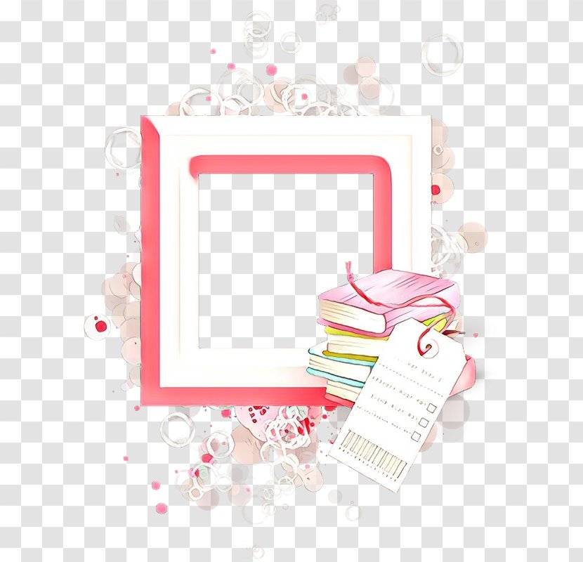 Picture Frame - Heart - Rectangle Paper Transparent PNG