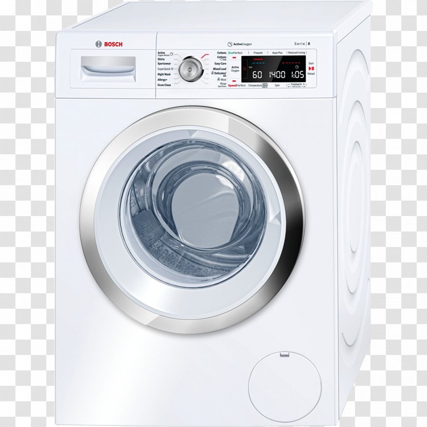 Washing Machines Robert Bosch GmbH Kitchen Serie 8 WAW28750GB - Laundry Transparent PNG
