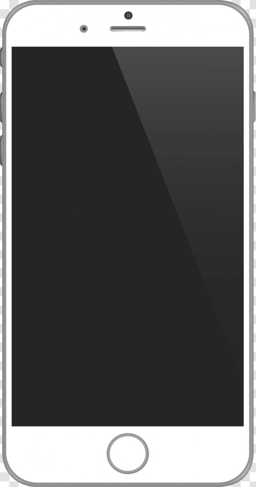 Samsung Galaxy S4 Mini Note II A5 (2017) Android - White Phone Model Transparent PNG