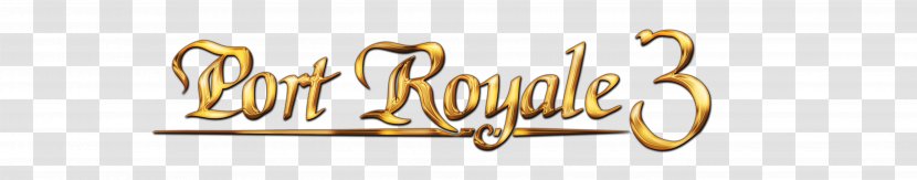 Port Royale 3: Pirates & Merchants Logo Brass Kalypso Media Transparent PNG