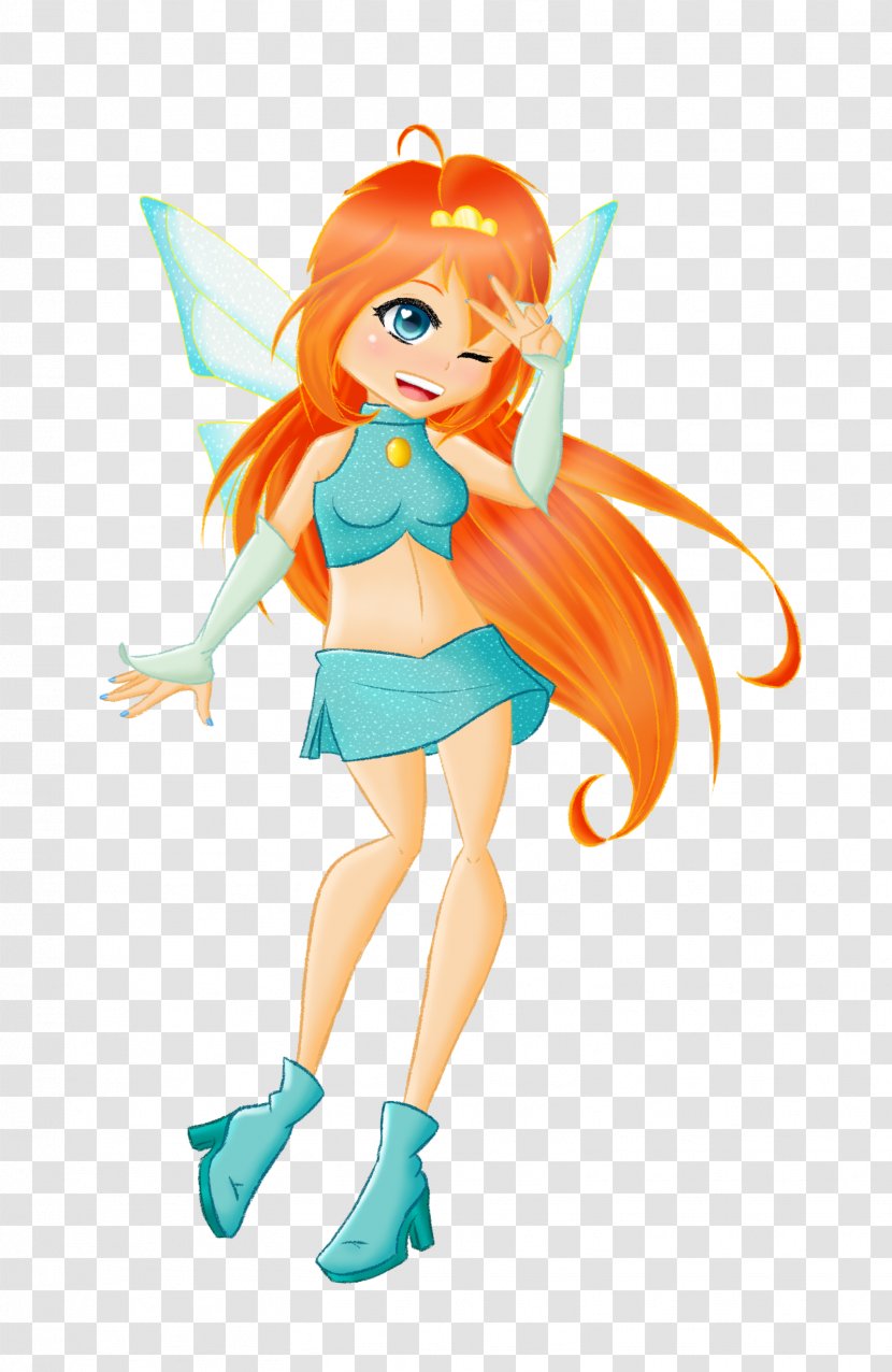 Bloom Fairy Fan Art Transparent PNG