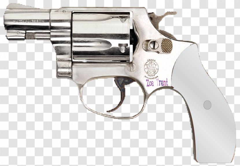 Revolver Smith & Wesson Model 36 .38 Special 10 - Gun - Handgun Transparent PNG