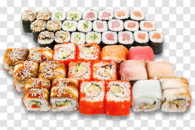 California Roll Sushi Makizushi Gimbap Pizza - Appetizer Transparent PNG