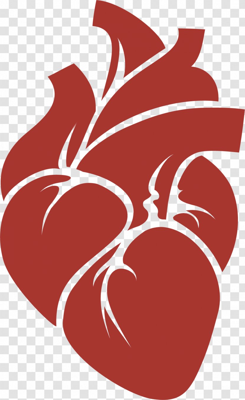 Red Heart - Tree - Frame Transparent PNG
