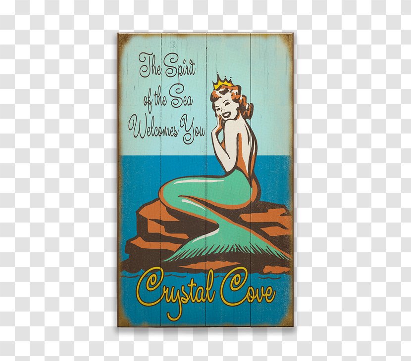 Mermaid Poster Coastal Catalyst Art Transparent PNG