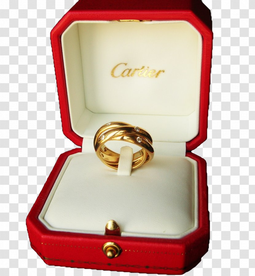 Ring Bijou Jewellery Cartier Costume Jewelry - Box Transparent PNG
