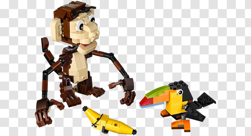 LEGO Creator Forest Animals (31019) Rainforest 31031 Toy - Machine - Lego Transparent PNG