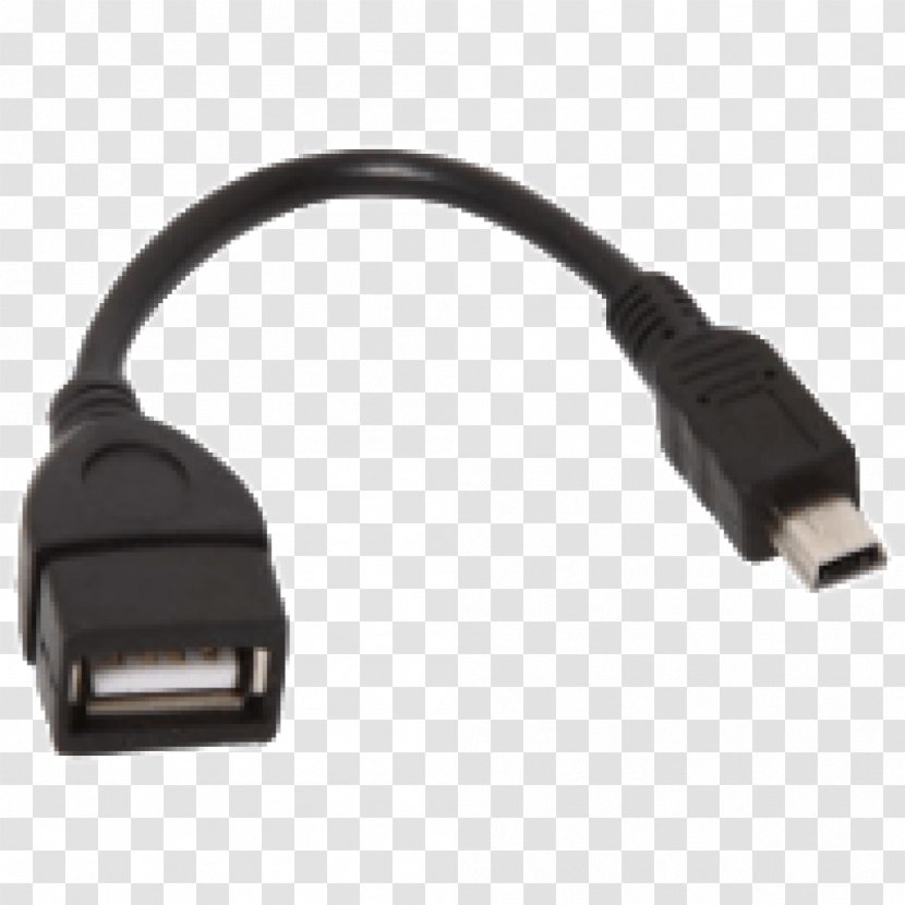 HDMI Adapter USB On-The-Go Mini-USB Electrical Cable - Electronics Accessory Transparent PNG