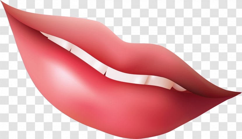 Lip Red Skin Pink Mouth - Finger Furniture Transparent PNG